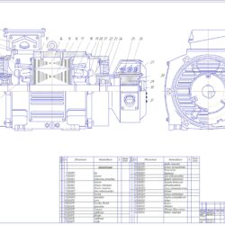 Асинхронный двигатель с фазным ротором 4АОКБ-450Х-6УХЛ2