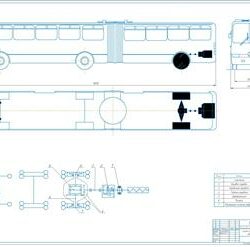 Автобус особо большого класса (6×2) с разработкой главной передачи