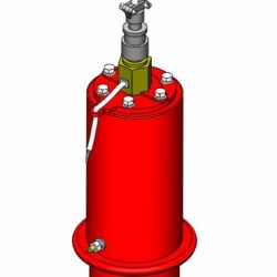 Модуль порошкового пожаротушения Буран-0,5 (шм4-2СТ)