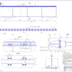 Проектирование сварной подкрановой балки грузоподъемностью 125/20 тонн