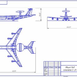 Аэродинамические характеристики самолёта E-3A