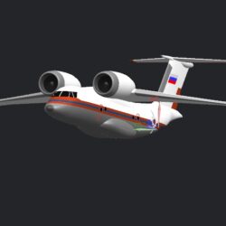 Теоретический контур самолёта Ан-74