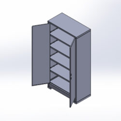 Шкаф для инструментов тяжёлый (габаритные размеры 1850х920х460)