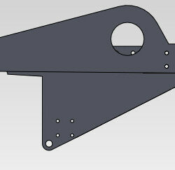 Пластины для усиления полурамы и слитно связывающая Передний брус , лонжерон и корпуса сцепления МТЗ-82 /80, для усиления базы погрузчика ПКУ-0,8 и базы для оснастки бульдозера.