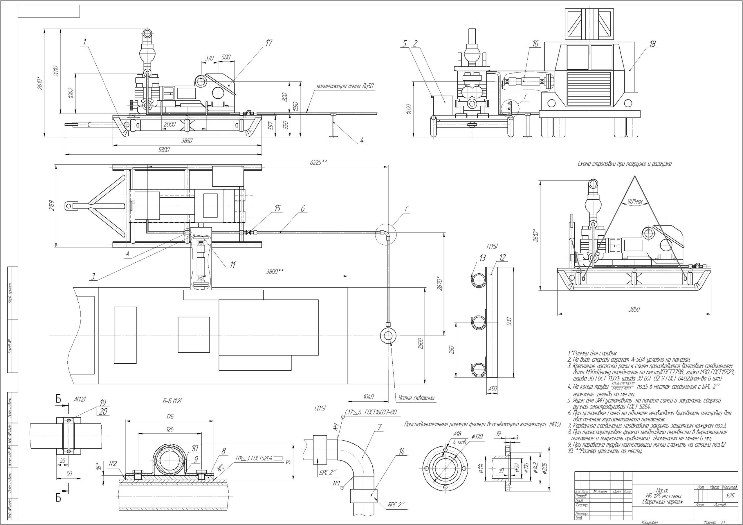 Чертежи насосов в dwg