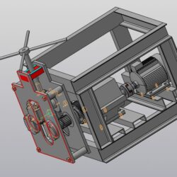 3d модель станка для гибки стального профиля