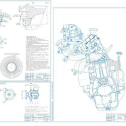 Автомобильный двигатель мощностью 55 кВт на базе МеМЗ-307 (4Ч7,5/7,35). Анализ путей усовершенствования системы охлаждения.