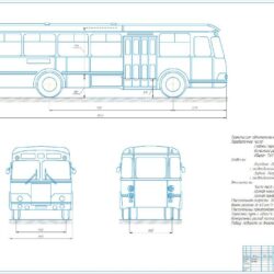 Общий вид автобуса ЛИАЗ 677