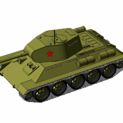 Макет танка Т-34-85
