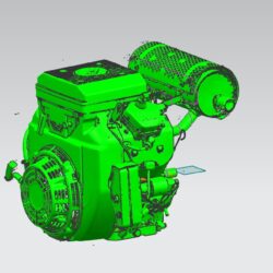 Оболочка 3D двигателя LIFAN 2V78F