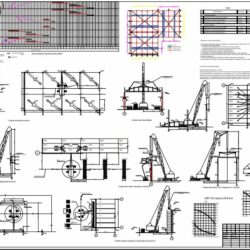 Разработка технологической карты на производство монтажных работ для промышленного здания пролётом 24 м
