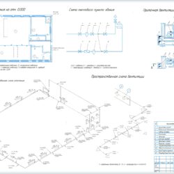 Проектирование систем отопления и вентиляции промышленного здания (Цех народного потребления)