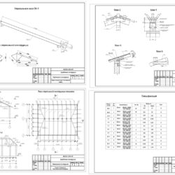 Расчёт и конструирование элементов стропильной конструкции