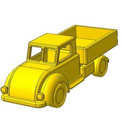 Автомобиль игрушечный деревянный "Жук-грузовик"