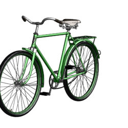 Велосипед дорожный советский 3D модель
