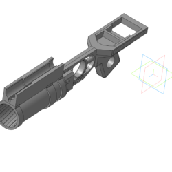3D модель (макет) подствольного гранатомета ГП-25