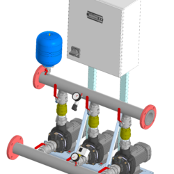Насосная установка водоснабжения, повышения давления. Насосы GRUNDFOS CM15-1
