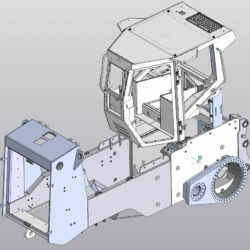 Кабина трактора 3D Модель