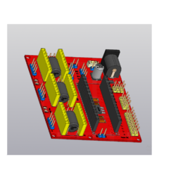 Плата расширения CNC Shield V4.0 для Arduino Nano
