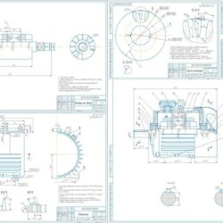 Расчет и проектирование асинхронного двигателя (22кВт,220 В, 3000 об)