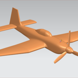 3Д-модель самолета