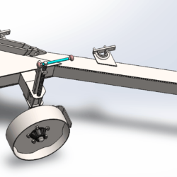 3D Модель рама плуга ПЛН-3-35