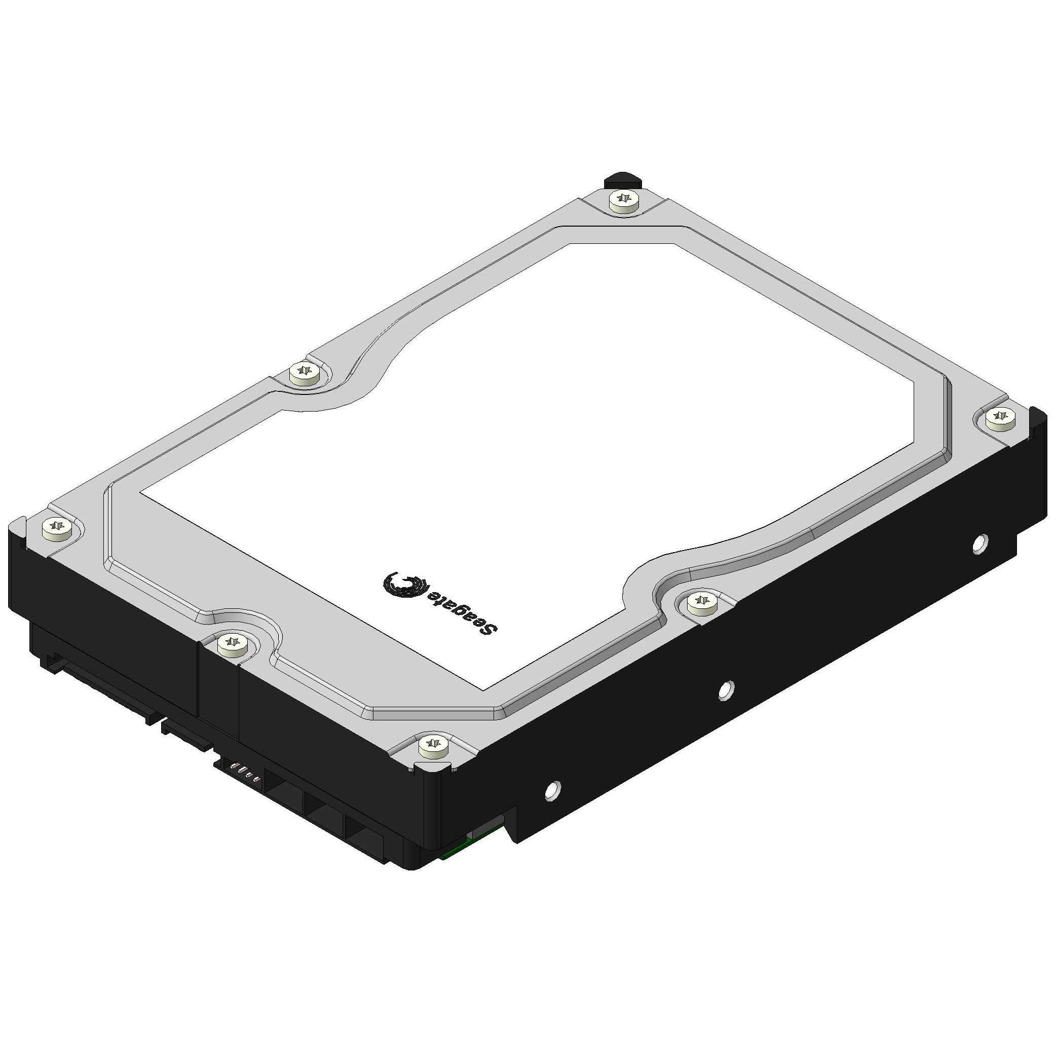 Жесткий диск Seagate - Чертежи, 3D Модели, Проекты, Приборостроение