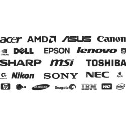 Подборка логотипов популярных брендов