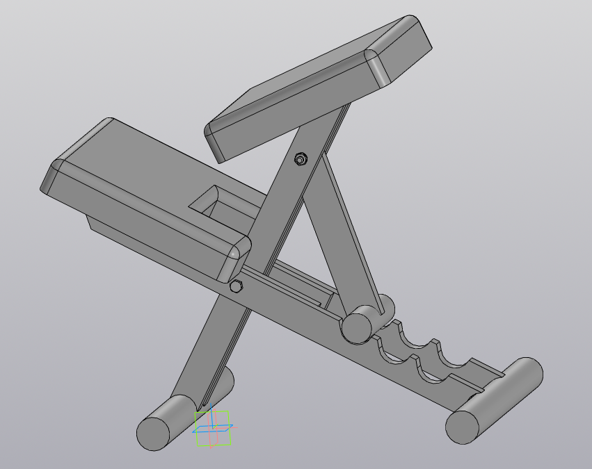 3d модель стула step