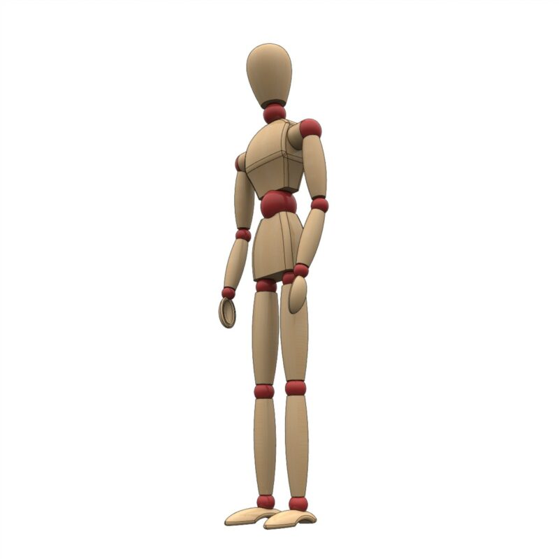 Модель человечка - Чертежи, 3D Модели, Проекты, Моделизм, хобби, своими ...