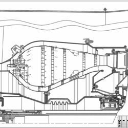 Чертеж камера сгорания Д-30КП