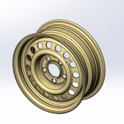 Модель диска колеса