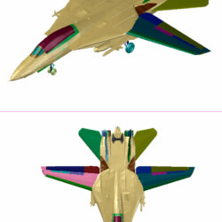 3D Модель истребителя Grumman F-14 Tomcat