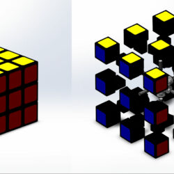 Кубик Рубика подвижный