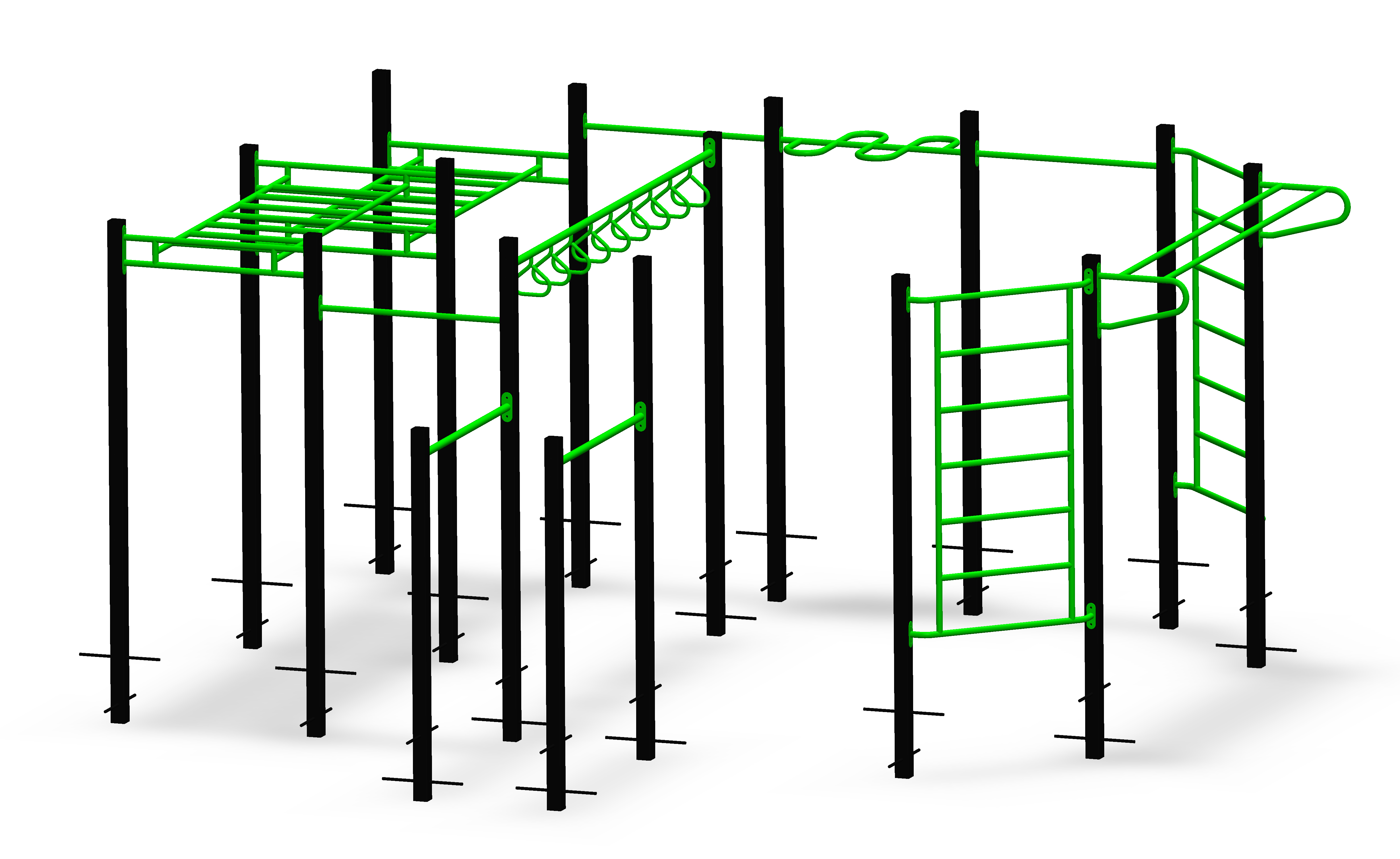 Обработка игрового оборудования. Спортивный тренажёр solidworks.