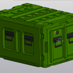 Кейс защитный зеленый Suprobox, 07U48XR (Кейс захисний зелений)