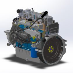 Двигатель ММЗ 4D с электронным регулятором
