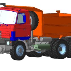 3D грузового автомобиля  TATRA 815 S3