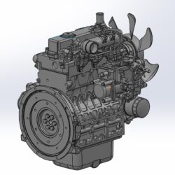 Двигатель Kubota D1803-M-DI-EBB