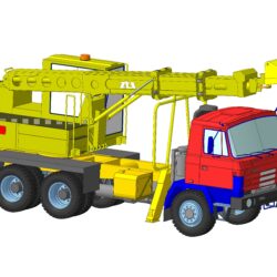 Модель грузового автомобиля TATRA 815 - UDS 114