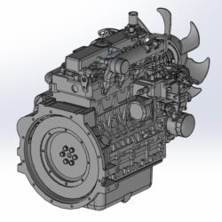 Двигатель Kubota V2403-M-DI-E3B