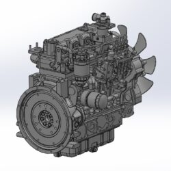 Двигатель Kubota V3300-DI-EBB