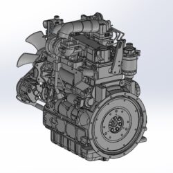 Двигатель Kubota V3800-DI-T-E3B