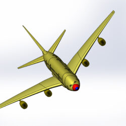 Модель самолета А-380