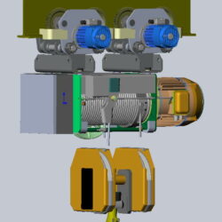 3D Модель электротали HVATB4511E306NS