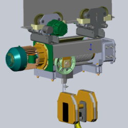 3D Модель электротали VHVAT4521TpE306NSEx