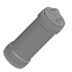 3D модель контейнера для артефактов для игры "Stalker"