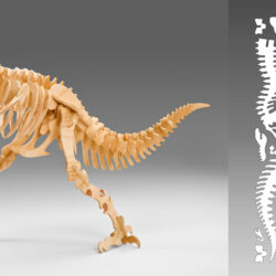Тираннозавр Рекс из фанеры