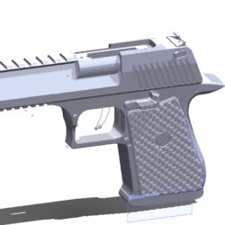 Модель лазерного пистолета Desert Eagle