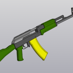 АК-74м для моделирования прицела